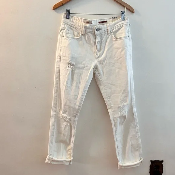 NWT White Pilcro Jean - Picture 1 of 5